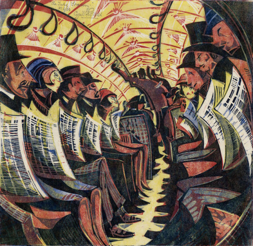 Cyril E. Power - The Tube Train - 1934