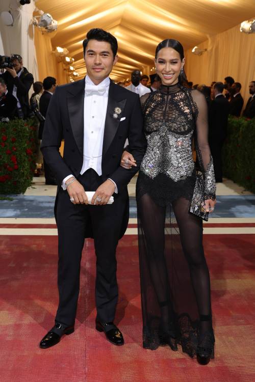 Henry Golding in Tom Ford.