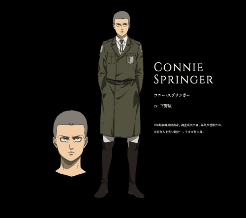 Shingeki no Kyojin The Final Season Character Designs 