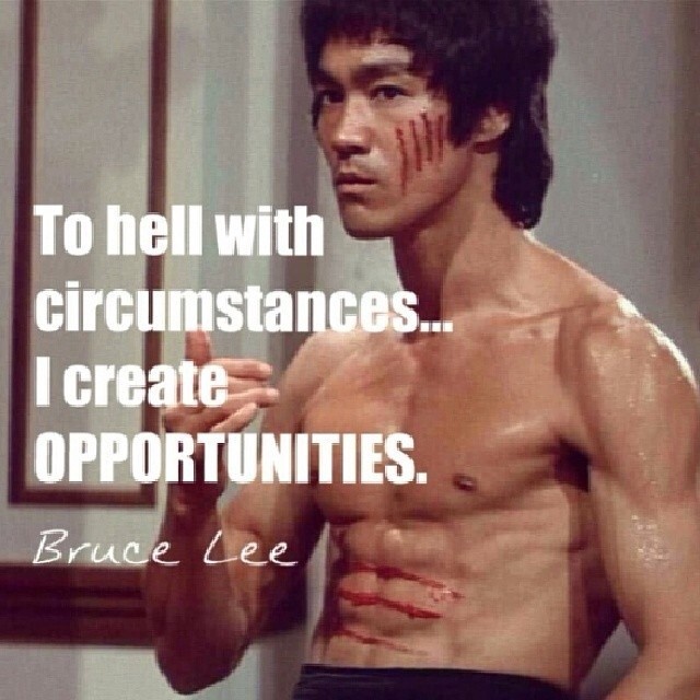 bruceleeshrine:  Good Morning! Be Brave!! #brucelee #legend by billyblitzuk http://ift.tt/19cRkaF
