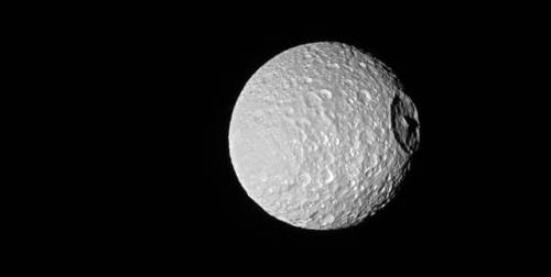 Cassini Gets Up Close & Personal With Icy Mimas