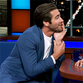gaybuckybarnes: Jake Gyllenhaal on The Late Show with Stephen Colbert
