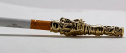 etsygold:  Dragon Cigarette Holder(more information,