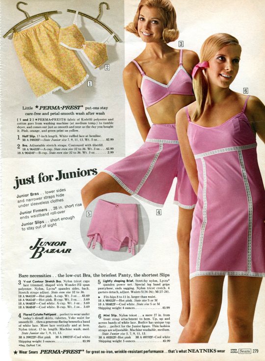 Sears Catalog Girls Underwear