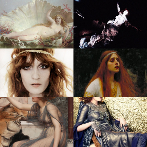 wingedwolves:♛ Pre-Raphaelite Paintings & Florence Welch Parallels Part 2 ♛