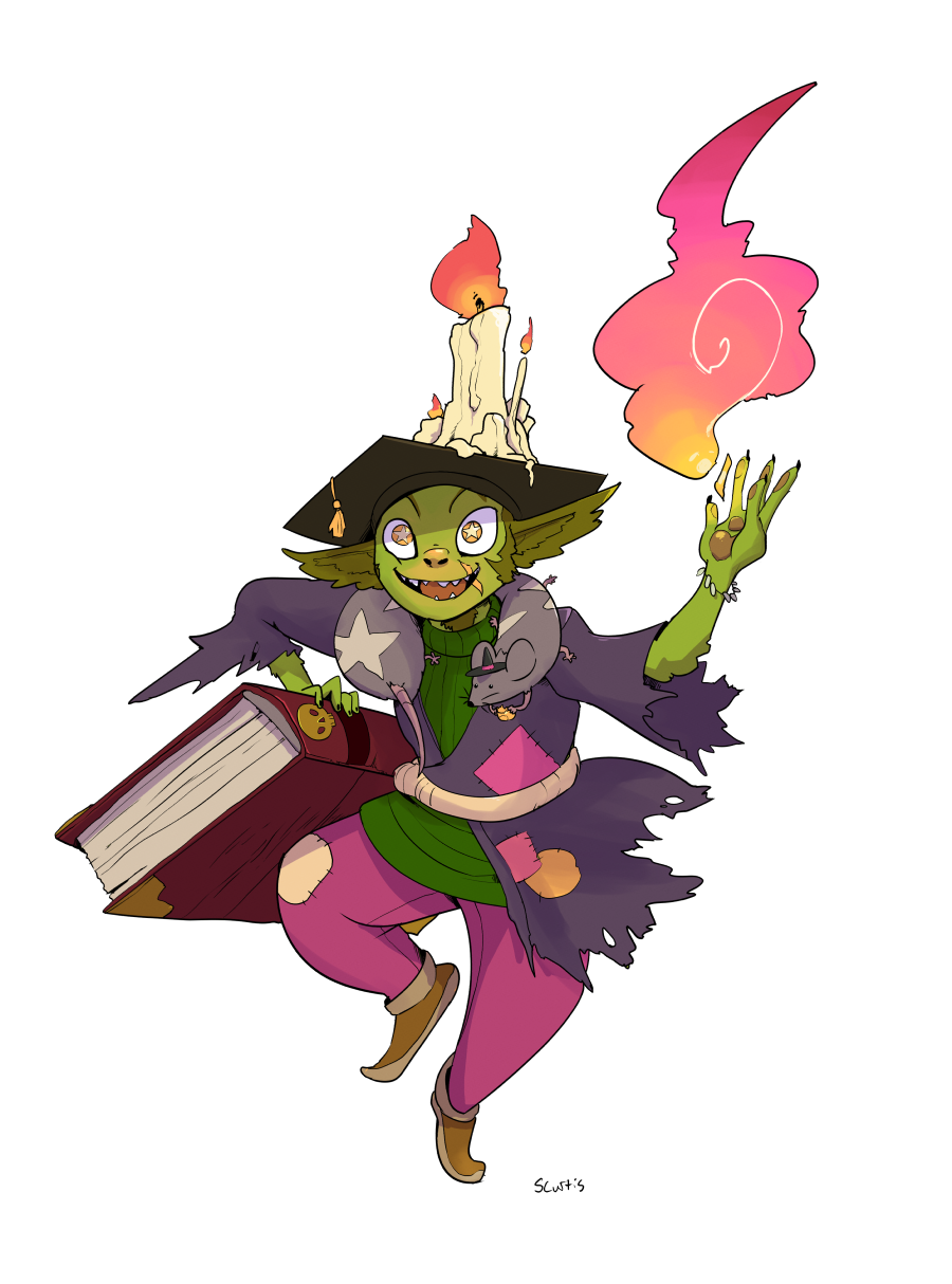 spencercurtisart: “Hey, do you want to see my Thesis?” the few goblins who get