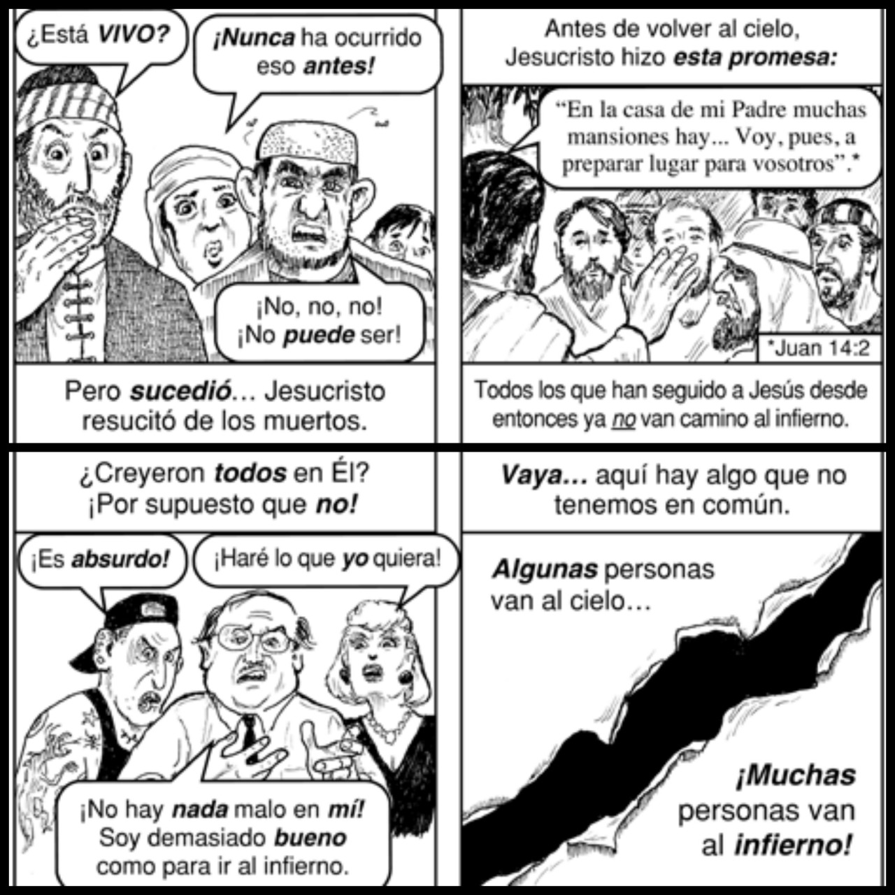 gaab-green:  ¿Algo en común? | CHICK PUBLICATIONSEste es un buen tratado para evangelizar