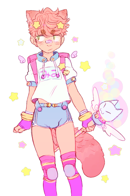 dejico:every1 is always like ‘draw rex as a magical girl’ so i