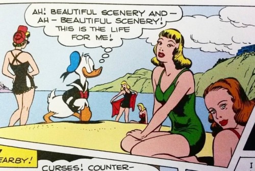 Some random Carl Barks panels.Something that becomes obvious when you look at the first and last two
