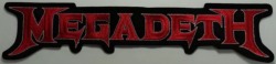 49scream:  Megadeth large logo back patch.