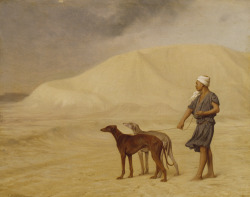 thevictorianduchess:  On the DesertJean-Léon GérômeOil on canvasc. 19th century 