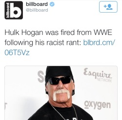 krxs10:  WWE Cuts Ties With Hulk Hogan After