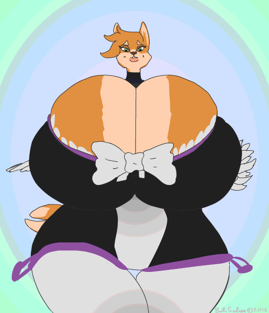 borisalien:  BOOB WALK COMPILATION 1First batch of YCH Boob Walk now posted as .gifs