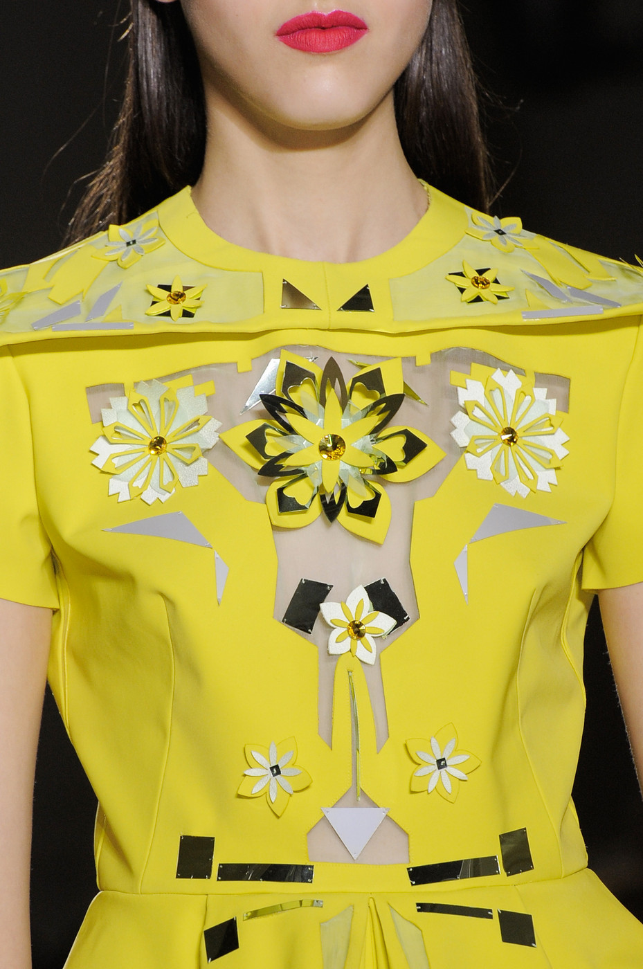 mulberry-cookies:  John Galliano S/S 2014 (details) 