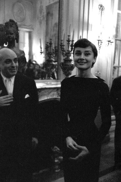 Audrey Hepburn photographed by Jack Garofalo in Paris, France, March 03, 1955.