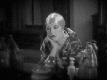 nitratediva: Marion Davies mimicking her rivals: Mae Murray, Lillian Gish, and Pola Negri. From The 