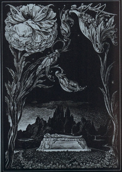 starxgoddess:Alberto Martini (1876-1954), Illustration for the works of Edgar Allan Poe, c. 1905-190