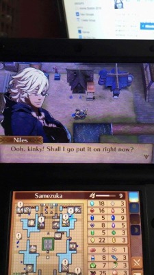 mediumprinceaiichirou:  SO I GAVE NILES THE