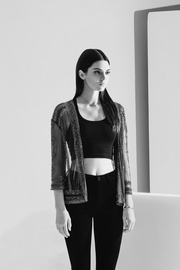 jenner-news:  Kendall: “Shine in our new Holiday Party Collection! Online now and