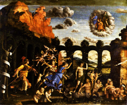 Andrea Mantegna, Minerva Chasing the Vices from the Garden of Virtue, 1502.