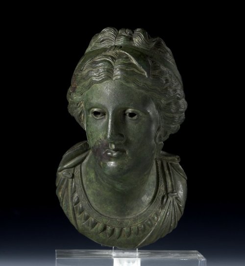 ancientpeoples: Bust of the Goddess Juno 300-100 BC Etruscan (Source: The British Museum)