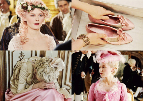  marie antoinette + shades of pink marie antoinette (sofia coppola) 