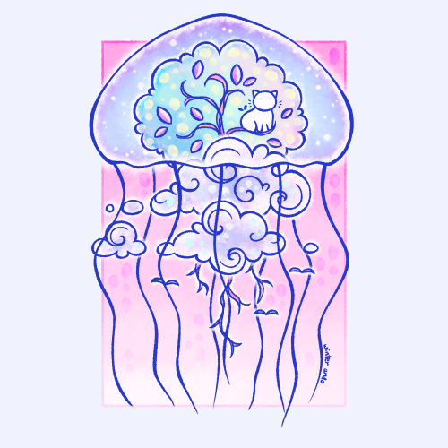 Sky Tree Jellyfish~Reblogs Appreciated~Shop | Instagram | Tip Jar