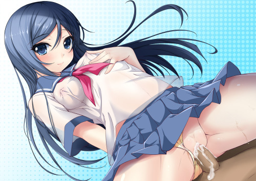 hentaihappiness: Request: more cumshots and upskirts (for Anon). hentaihappiness.tumblr.com/