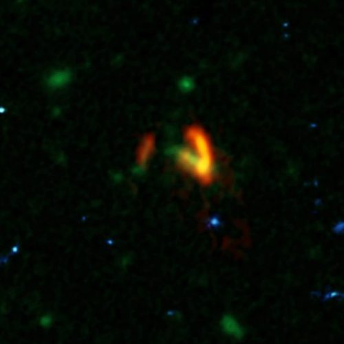 “More Giant Galaxies Discovered In The Early Universe”