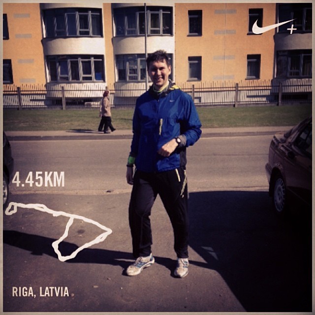 Семейная пробежка-тренировка. #nikeplus #убегаюотжира #nordeaяиду #nordea #хочуфигурунекегли