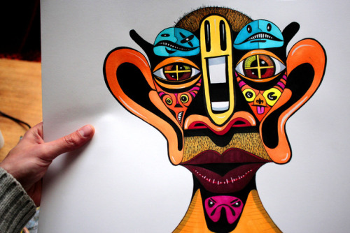 artdenoe: Special face  Art de Noé 