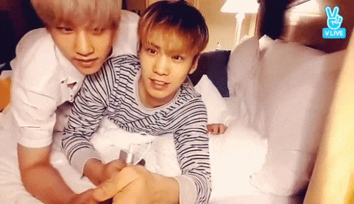 moon-hyuks:  our cuddly rap line rocky was so touchy