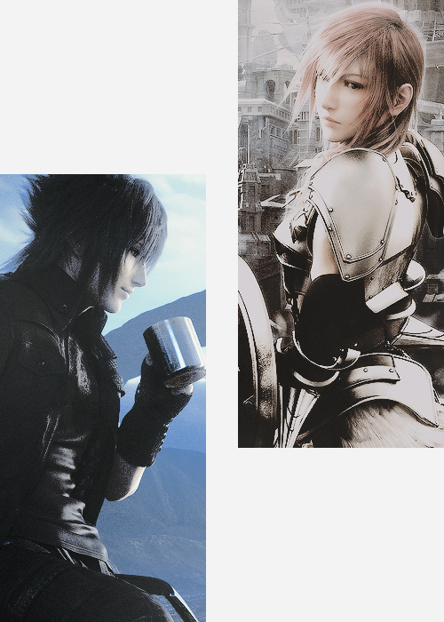 noctis-x-lightning:   And now it’s clear as this promiseThat we’re making two reflections into one. [x]