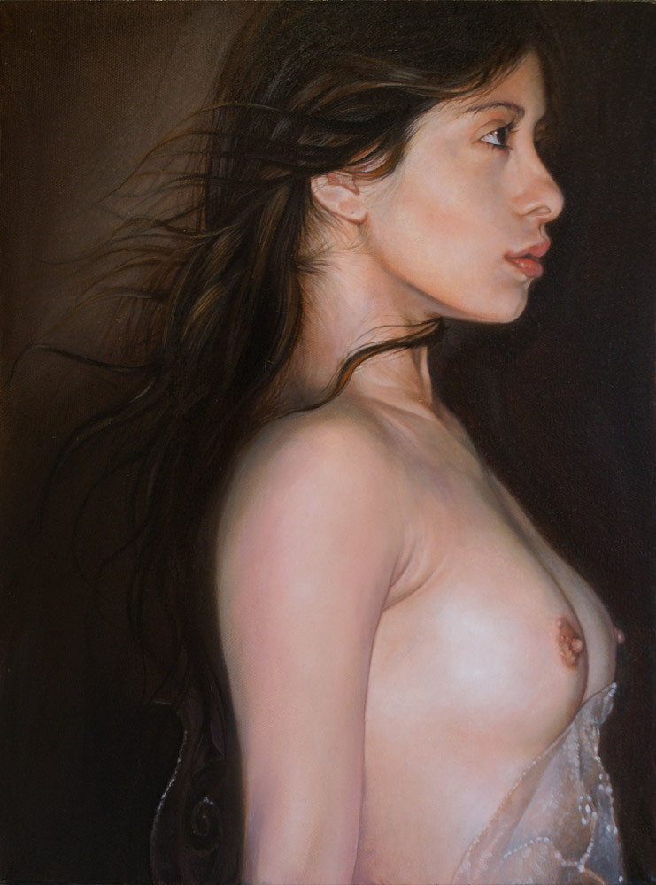 artbeautypaintings:  Anna I - John Rowe 
