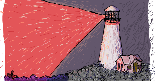 frogndtoad:there’s a light at the end that i knowbeen thinkin a lot about lighthouses lately