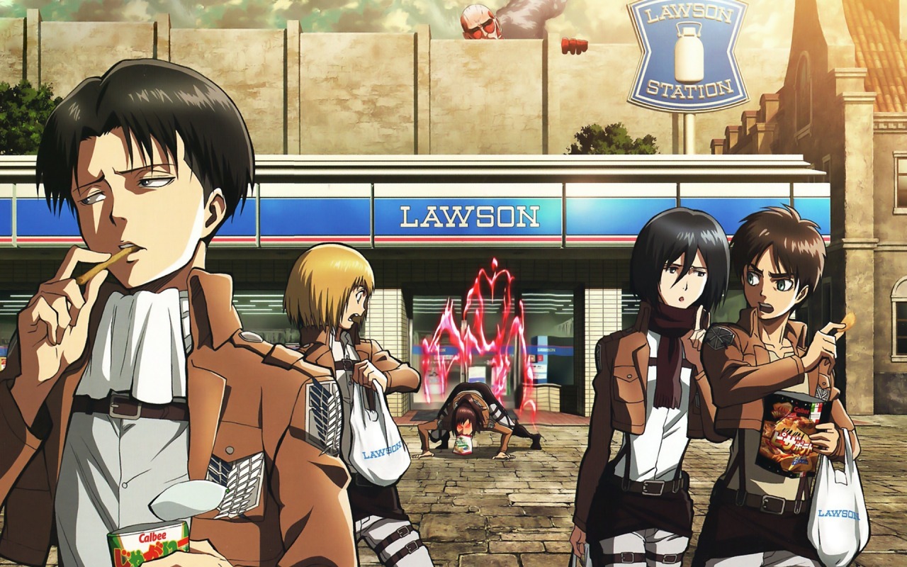 Eren Jaeger and Armin Arlet Attack on Titan (Shingeki no Kyojin) Official  Art