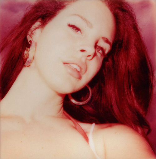 POLAROID: Lana Del Rey by Chuck Grant, 2014.