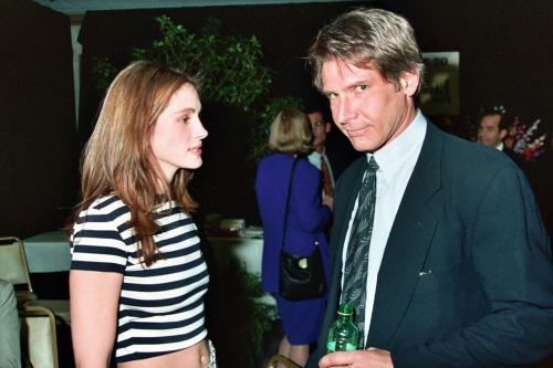 Side-Eye Of 1993.Julia Roberts and Harrison Ford.