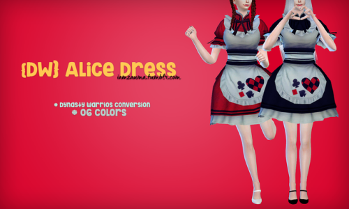 [TS4] DW ALICE DRESSI know its badly written in the picture lol DETAILS & DOWNLOAD @ My blog!