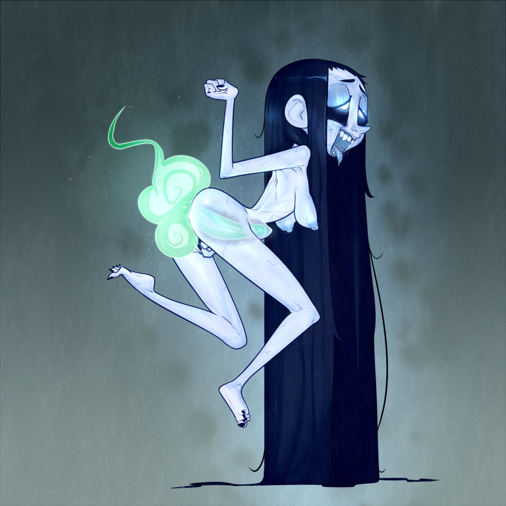 derekhetricknsfwart:Some ghost Yu boinking :3c