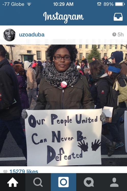 bangskeletariat:Lucy Liu, Uzo Aduba, Lupita Nyong’o, & Dylan Marron instagram posts, Dec 14 2014