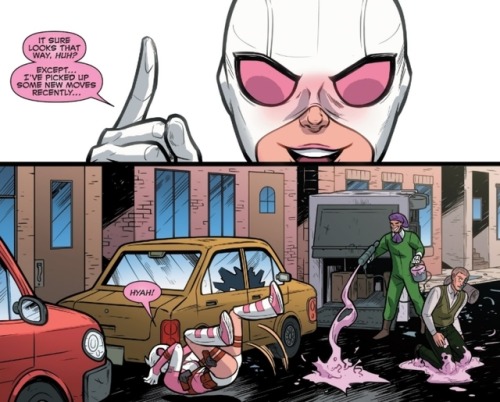 comicstallion: From Unbelievable Gwenpool #021, “Doom Sees You, Part 1”Art by Irene Strychalski and 