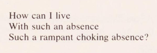 violentwavesofemotion:  Ioanna Tsatsou, tr. by Jean Demos, from Collected Poems; “How Can I Live,”