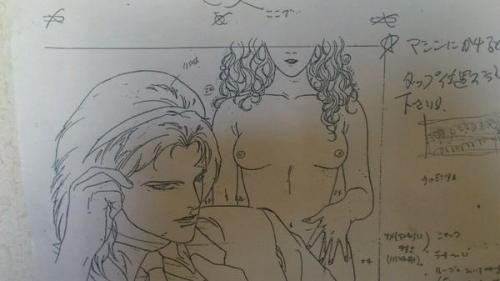 Zeta Gundam Drawings by Yasuomi Umetsu:Kamille &amp; Fa, Jerid &amp; Mouar, Scirocco