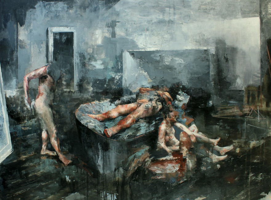 red-lipstick:  Julien Spianti (French, b. 1982, Chartres, France) - El Quindi Uscimmo