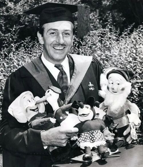 Congratulations to all of you graduating this year! In 1938, over the course of a few weeks, Walt re