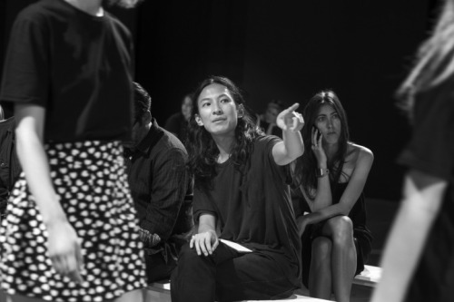 New York Fashion Week, Alexander Wang Fashion Show BackstagePhoto from Vogue.com