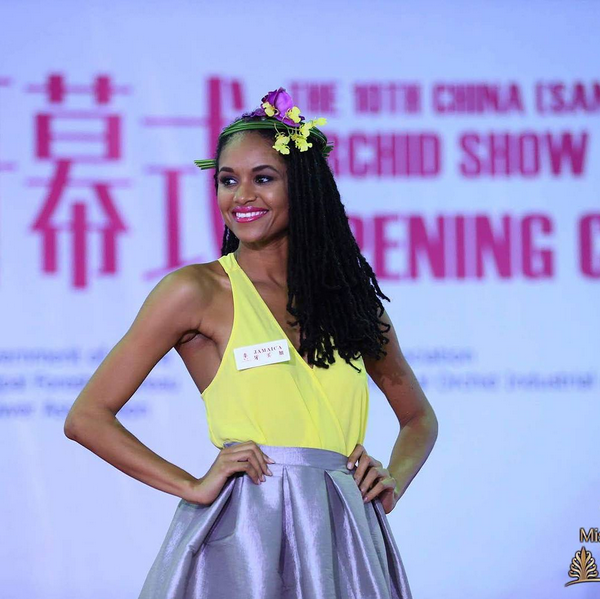 jaiking:  theslaybymic:  Meet Miss Jamaica Sanneta Myrie, the woman bringing dreadlocks