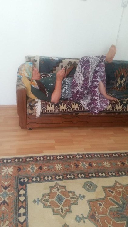 Takipcimin turbanli annesi