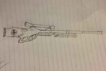 Porn photo Just some gun doodles im made in class.I